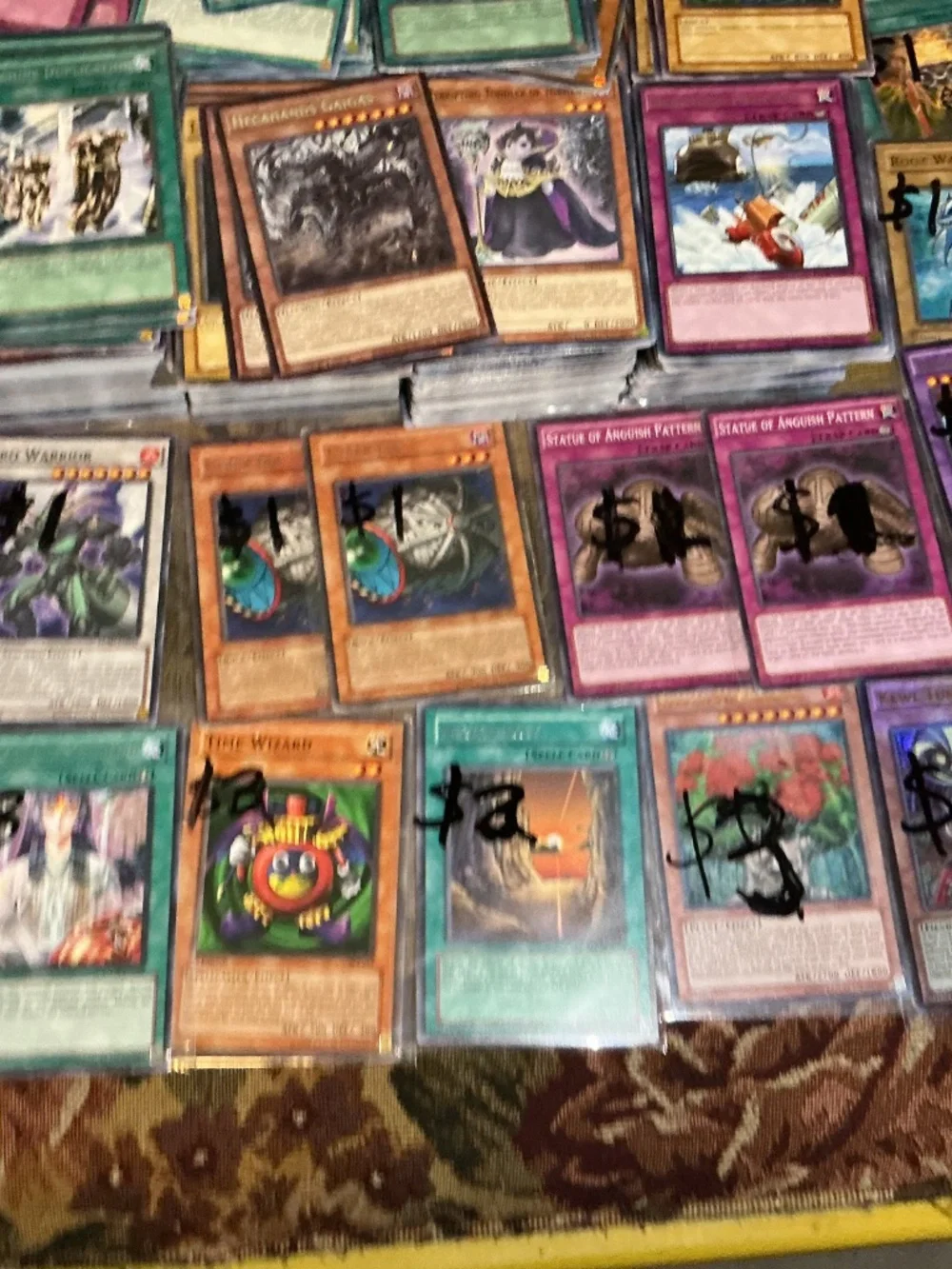 2500+ Konami Yugioh Cards 1st Edition & Unlimited Mostly regular but some Foils
